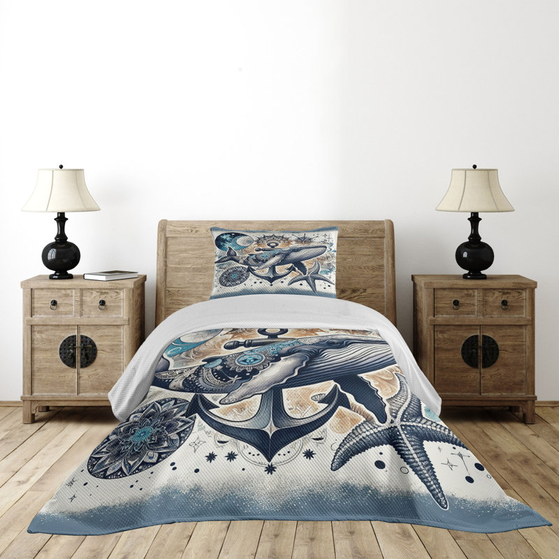 Polyester Coverlet, Twin Coverlet + 1 Standard Shams