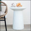 Table d'appoint MGO Terrazzo fabriquée à la main, durable et élégante pour une utilisation intérieure et extérieure, aucun assemblage requis