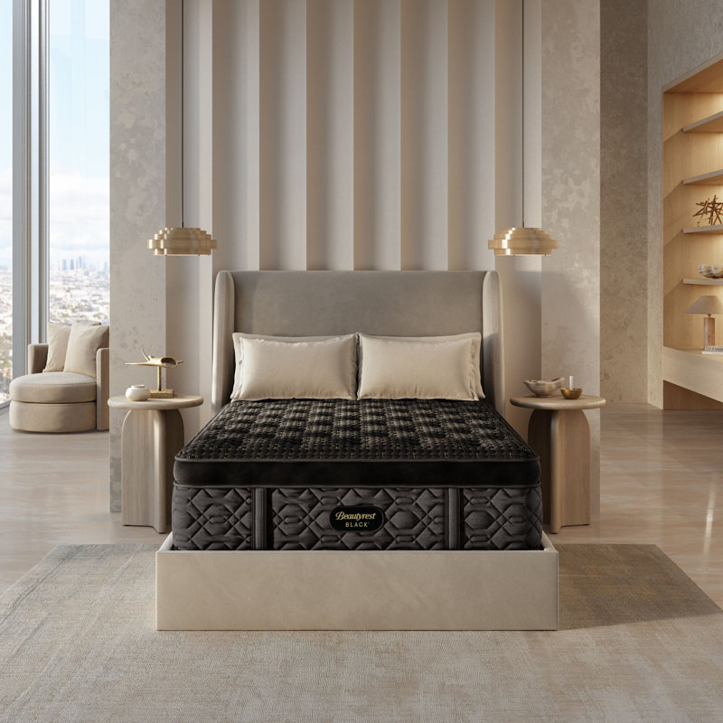 Black Series Four Plush Pillow Top 17.25" Mattress, King