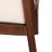 Wood Frame chair with soft cushion and Curved Armrests-511248606