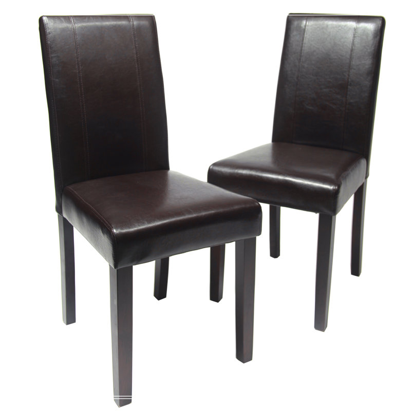 Chaise Parson Urban Urban, Similicuir brun
