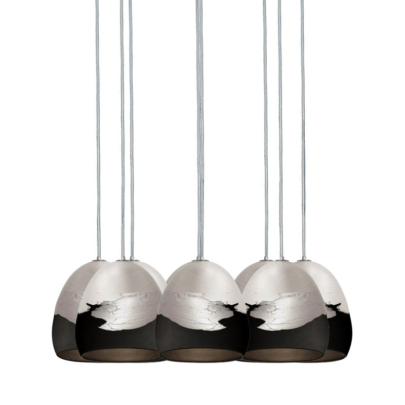 8 - Light Chandelier, 48" H x 18" W x 18" D