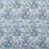 Toile de Jouy bleu clair et blanc