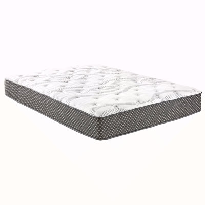 Matelas simple hybride matelassé 10 po TG, mi-ferme