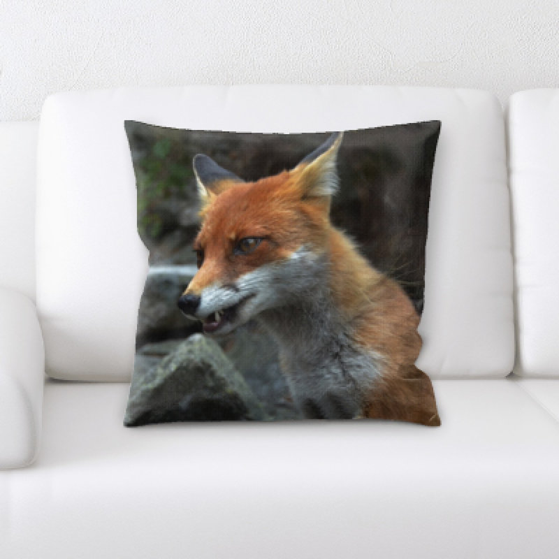 Microsuede Throw Pillow