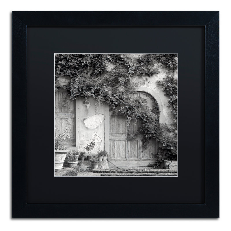Alan Blaustein, «Tuscany VI», reproduction de photo encadrée, H 16 po x l 16 po x P 0,5 po, Noir