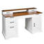 Bureau de ferme 59 po avec station de charge et armoire de rangement 59 po-441550187