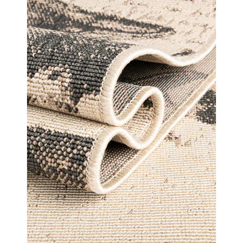 Tapis intérieur / extérieur Angelys, Rond 4 pi 1 po
