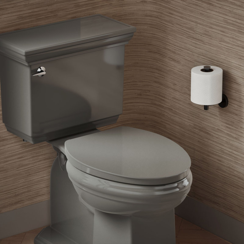 Impro Toilet Seat, Thunder Gray, Elongated