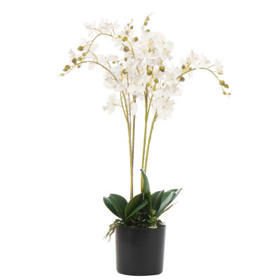 Plastic, Silk Artificial Arrangement in Pot