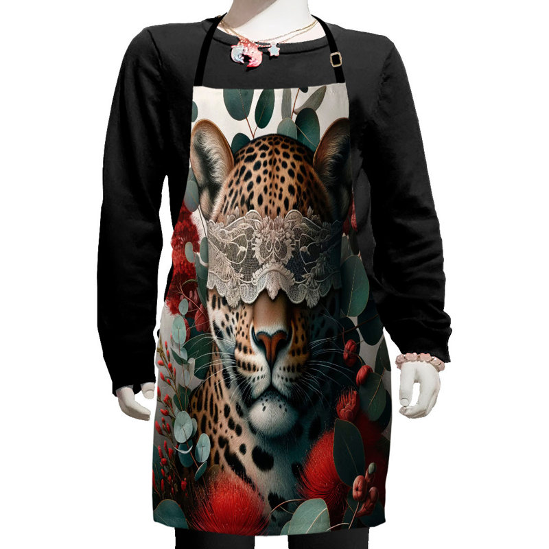 No Pattern Bib Apron