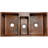 42'' L Triple Bowl Copper Kitchen Sink-71400623