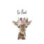 Décoration murale girafe floral Be Kind Kids-52155198-52155196