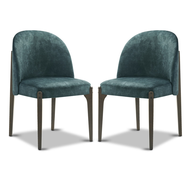 Chaise de salle à manger Pietta, Bleu