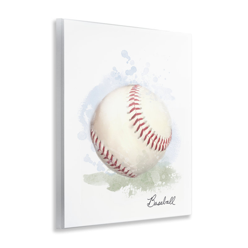 Plaque de baseball pastel doux, design par Matthew Piotrowicz