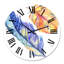 Horloge murale bohème et éclectique-60282038