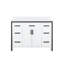 Meuble-lavabo simple avec comptoir en quartz