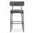 Kibariye Upholstered Counter Stool with Metal Frame-1783090313-1783090312