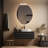 Dibbrun Frameless Lighted Bathroom Mirror-902978306-902978309