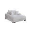 Chaise longue moderne avec 2 porte-gobelets