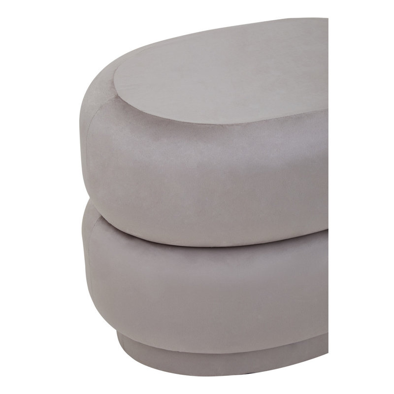 Manufactured Wood Accent Stool, Mink