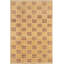 Tapis de surface en laine brun/crème 6 pi 7 po x 9 pi 10 po one-of-kind-noué la 2010 Allahna