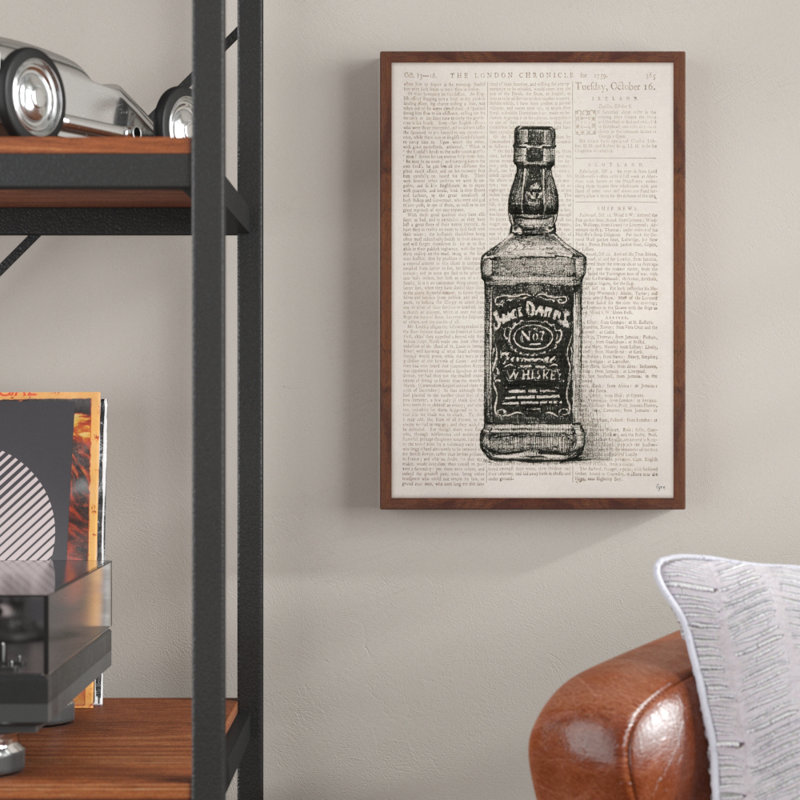 " Jack Daniel Time " by Eyre Tarney, 24" H x 16" W x 1.5" D
