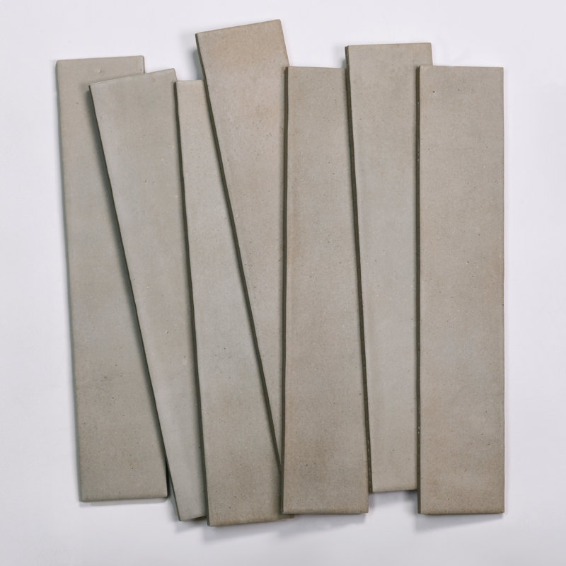 Celine 2.5" x 12" Porcelain Mosaic Wall & Floor Tile, Taupe