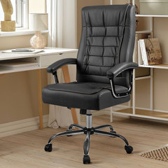 Vitesse Home Office Chair, 400LBS 8Hours Heavy Duty Design, Ergonomic High  Back Cushion Lumbar Back Support, Computer Desk Chair, Big and Tall Chair,  Adjustable Executive Leather Chair With Arms 