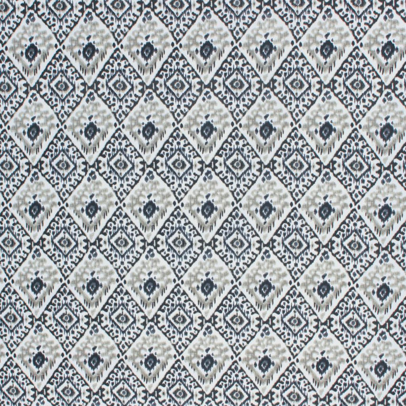 Akbar 100% Cotton Fabric, Domino