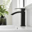 Robinet de salle de bain, robinet brossé pour lavabo de salle de bain, robinet de salle de bain monotrou moderne-118543529