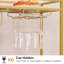 Cacia Wine Bottle & Glass Rack