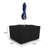 High Density Multipurpose Waterproof Outdoor Square Table & Chair Set Cover, Patio Dining Set Cover with Umbrella Hole-1715219311