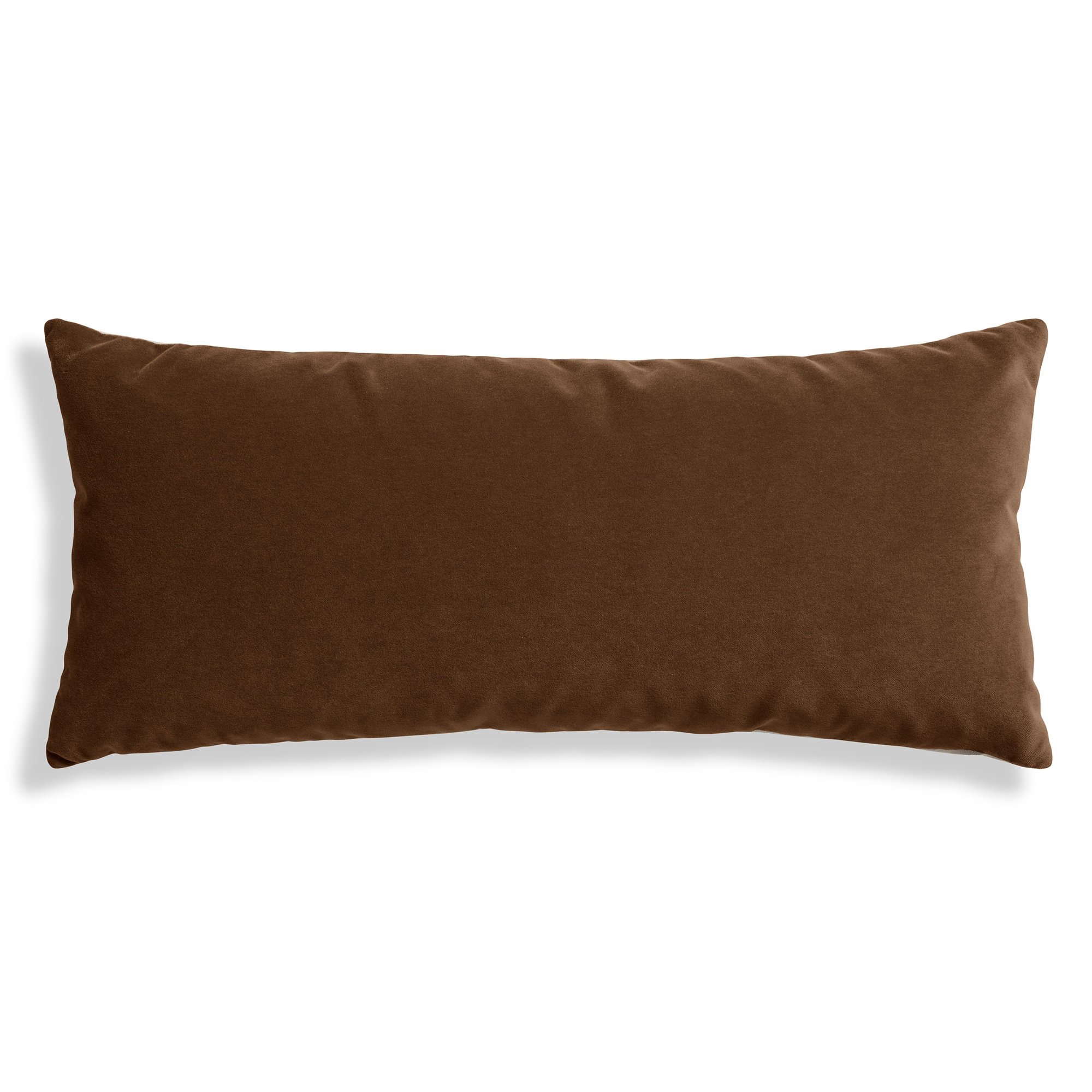 Signal Throw Pillow, Rectangle 13"H x 30"W, Coffee