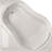 Eclipse 64'' x 64'' Corner Air Acrylic Bathtub-9227997-88750465