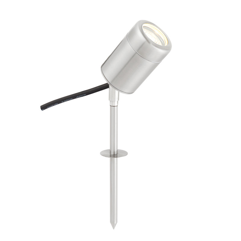 Youenn Brushed Stainless Steel Steel Spotlight