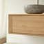 Basic 95cm Single Bathroom Vanity Base Only in Brown