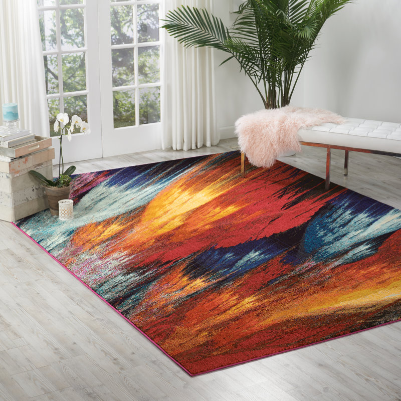 Bourgeois Abstract Area Rug, Rectangle 160 x 221cm