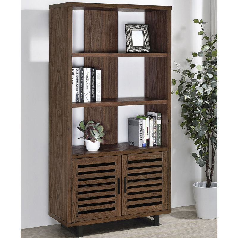3-shelf Cabinet Bookcase