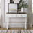 Antique White 2-drawer Console Table