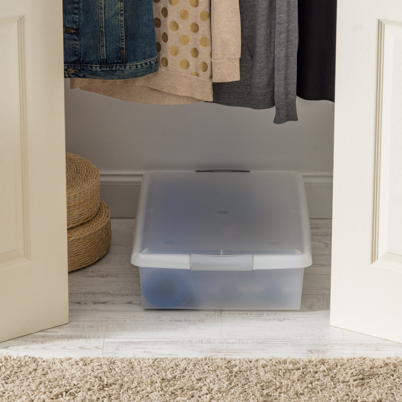 Rangement sous le lit en plastique IRIS