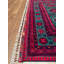 Tapis vert en laine et coton noué à la main Original Original