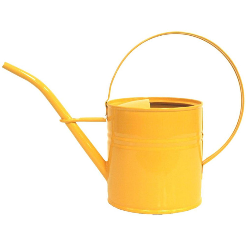 Lotonya Handmade Metal Table Vase, Saffron