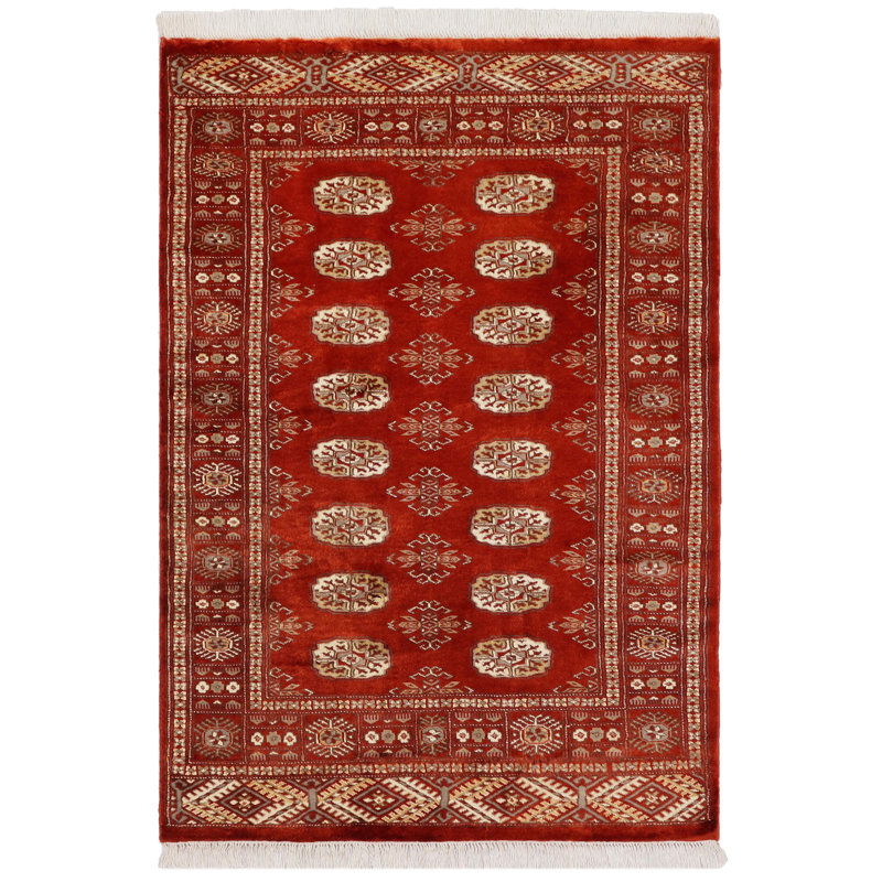 Tapis rouge rectangulaire unique de 3 pi 2 po x 5 pi 1 po Righley