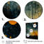 «Yellow Astral Murmurs Landscape», art mural abstrait-1457745043-1457745040