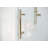 Eclipse 56 - 60 in. x 60 in. Fully Frameless Sliding Bathtub Door-111043375
