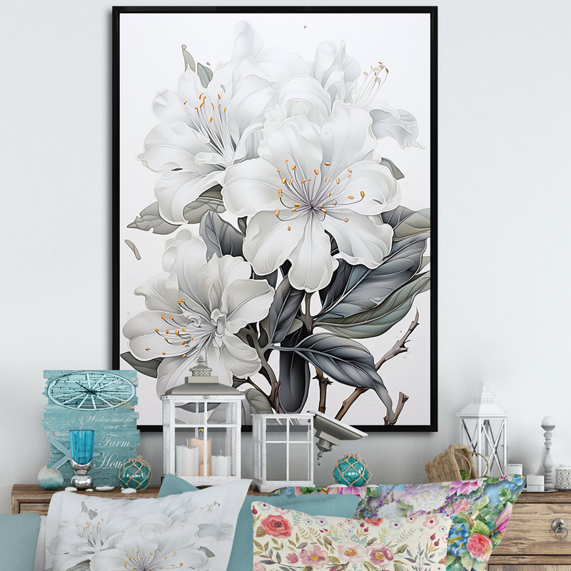 «Zen I» sur toile grise, Cadre flottant noir, H 40 po x l 30 po