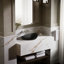 Lavabo de salle de bain vasque en céramique avec trop-plein Veil®-27870973