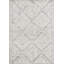 Hand-Knotted High-Quality Ivory/Gray Area Rug