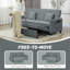 Sioban 3 Seater Reclining Sofa & Chaise-149569849